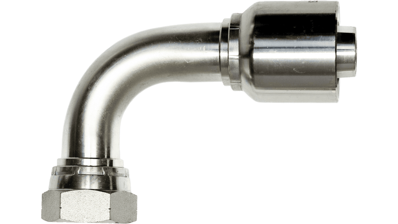 GM Series 1B2GM Female BSP Parallel Pipe Swivel 90° Elbow 60° Cone