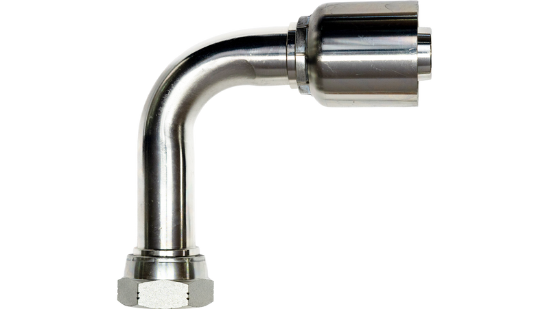 GM Series 141GM JIC 37° Flare Female Swivel 90° Elbow Long Drop