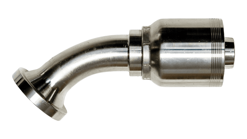 MH Series 117MH SAE Code 61 Flange Head 45° Elbow