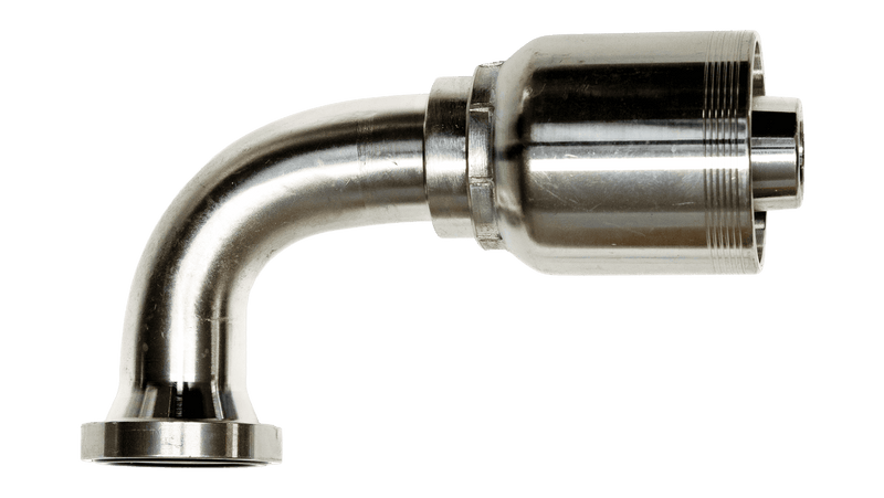 MH Series 119MH SAE Code 61 Flange Head 90° Elbow