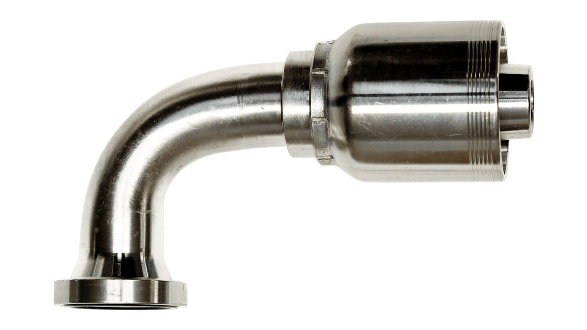 MH Series 119MH SAE Code 61 Flange Head 90° ElbowMasterhose