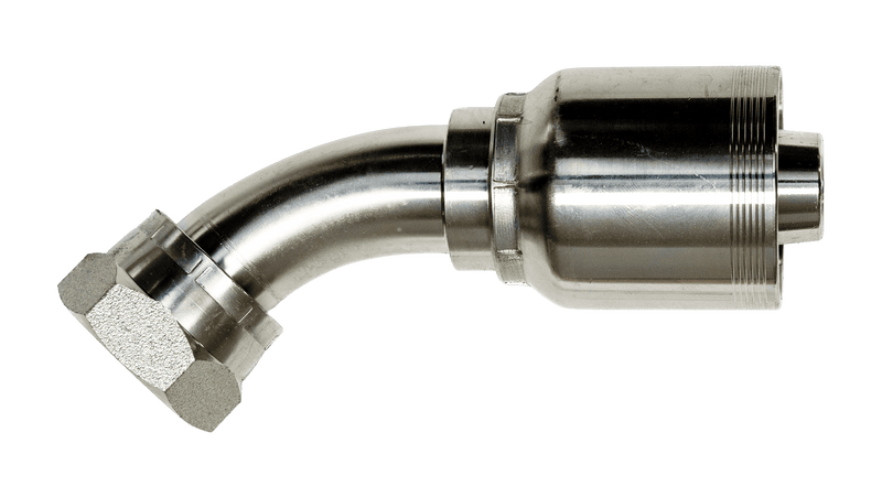 MH Series 1J7MH Female Swivel ORFS Flat Face 45° Elbow